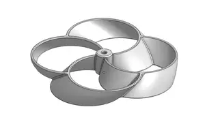 Toroidal Propeller [4 Blades]