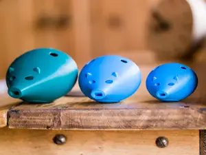 Music Instrument Kids Ocarina (Pig) necklace :)