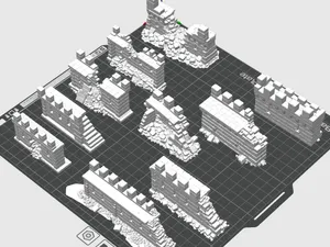 Collection de mur fortifié  - D&D  Jeu de Plateau