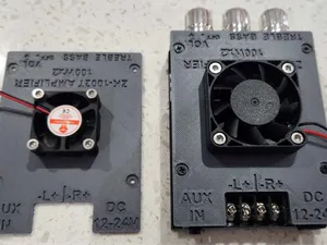ZK-1002T Amplifier 30mm&40mm Cooling Fan Top Plate