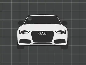 Car Keychain - Audi A5 (gen. 8T)