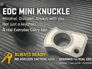 EDC Mini Knuckle – Discreet Tactical Keychain 2026