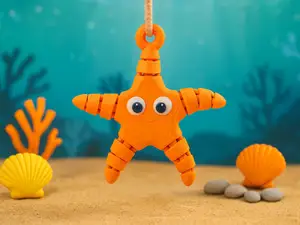 Articulated Starfish — Flexible Ocean Fidget