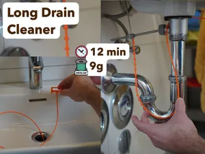Extra Long Drain Cleaner / Snake (95cm | 34")