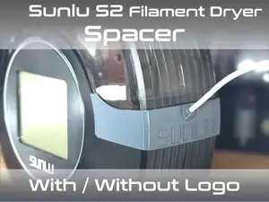 Sunlu S2 filament Dryer spacer and PTFE fitting