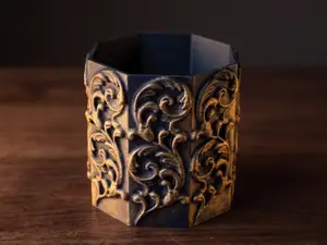 Baroque Relief Container