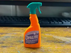 Opalite cleaner bottle- from video Taylor Swift