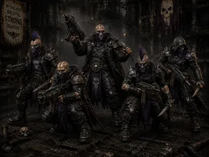 11 gangers - gang guys hanger ons