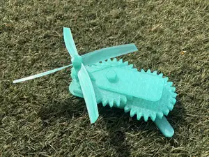 Hand-Cranked Fan | 10:1 Gearbox