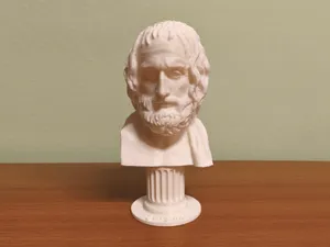 Scultura Busto Euripide - Bust Euripides