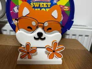 shiba inu glasses holder (phone holder)