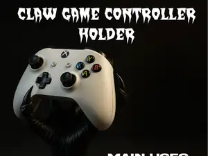 Claw Game Controller Holder – PS5 / Xbox Stand