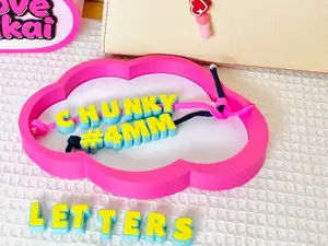 Original Chunky Letters for 4mm / 550 Paracord