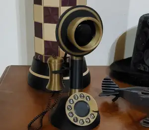 Vintage telephone music speaker