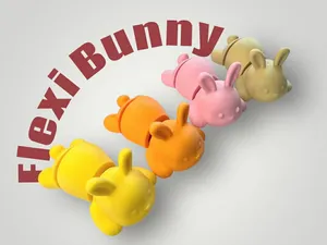 Bunny Rabbit Flexi Animal
