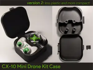 CX-10 Mini Drone Kit and Controller Case