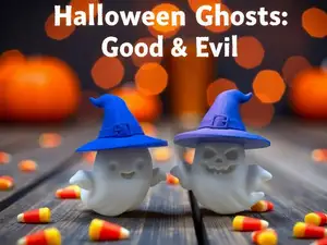Halloween Ghosts: Good and Evil