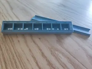 Weekly Pill Dispenser with Blister Pack Transfer