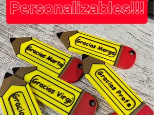 Lápiz Personalizable – Para Profe Guerrera