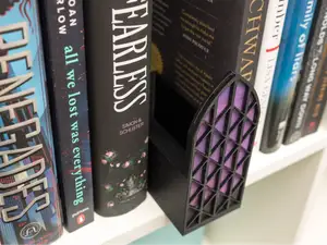 Stained Glass Cathedral Bookshelf Bookmark Holder