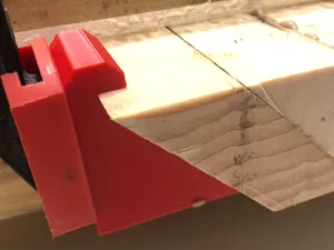45° Angle Clamp with 1/4" Edge