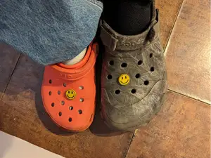 Crocs Smiley Face