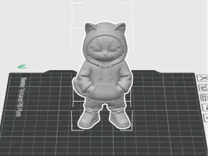 Hoodie Cat Figure – Cute Street Style Cat Easy