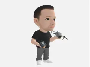 Funko pop operador de drones