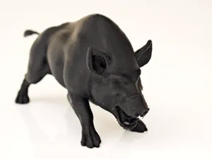 Wild Boar Figurine – Detailed Animal Model