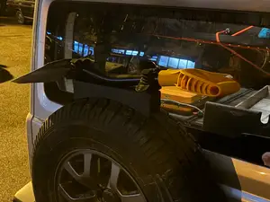 Shovel/Axe Mount for Spare Tire (Jimny)