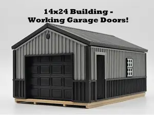 Little Man Garage - 1/64 model garage