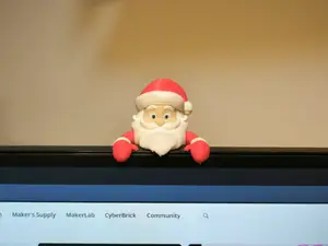Monitor Santa Claus
