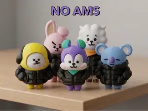 MANG Down Jackets BT21 (NOAMS) - BTS
