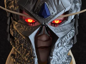 Sylvanas, Lich KIng's Helmet Stand - WOW