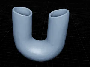 Stilish U vase