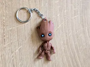 Baby Groot flexi keychain