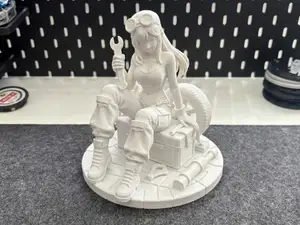Mechanic Girl | Tech Waifu Workshop Statue