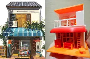 书店小屋(拼装多色)