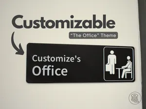 Customizable "The Office" Sign