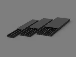 Modular, Low Profile Cable Raceway (With Corners)