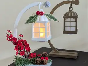 Decorative lantern with stand
