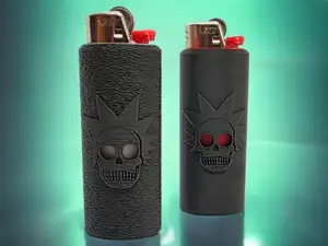 Rick Skull Bic Sleeve