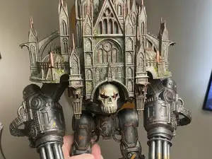 Gothic Siege Walker – Cathedral Mech