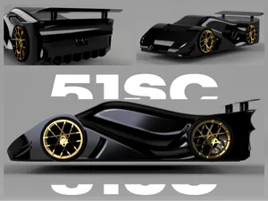 BATMAN'S RACE CAR