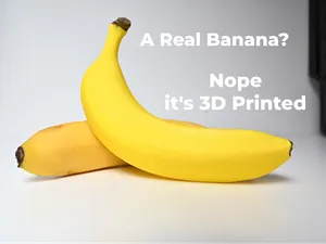 Ultra Realistic Banana Model (1:1 Real Replica)