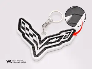 Chevrolet Corvette Keychain