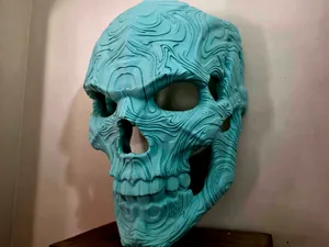Wearable Skull Mask - Comic