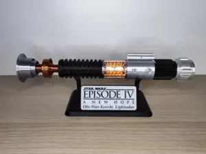 Obi-Wan Lightsaber with iluminated Crystal Chamber