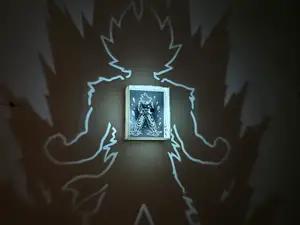 Goku Super Saiyajin shadow lamp