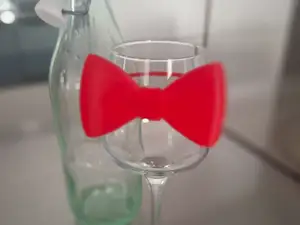BowTie Charm – Noeud Papillon 3D pour Verres